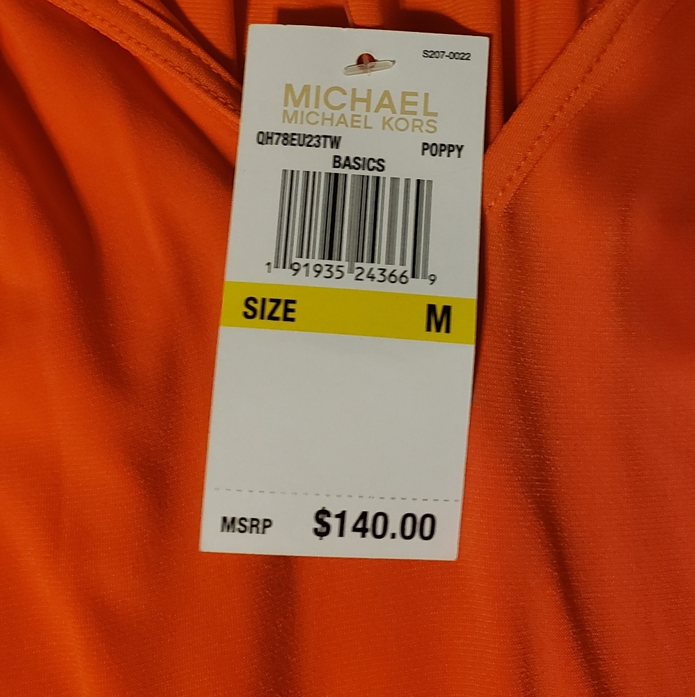 Michael Kors Beautiful Orange  Dress - Picture 5 of 5